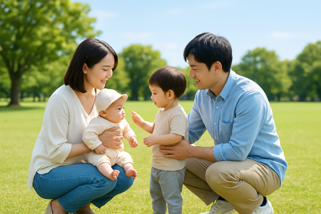 産後ケア - 公園