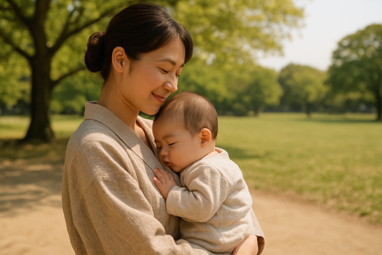 ご家族のサポート - Japanese mother