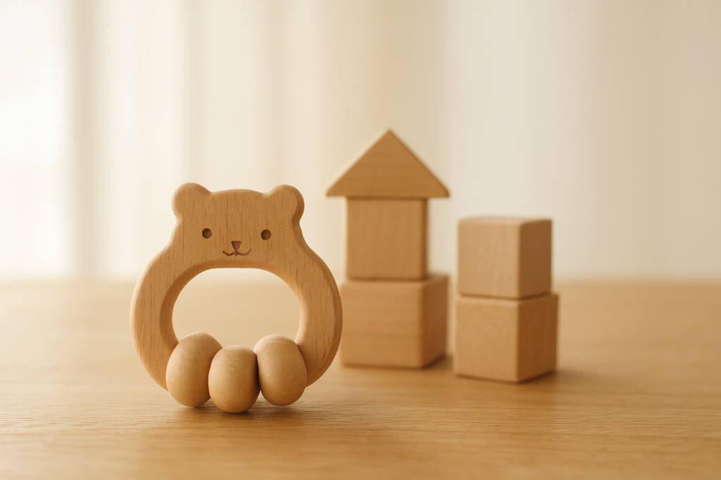 就学前健診 発達 指摘 訪問看護 - teething toy
